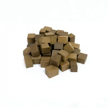 Дубовые кубики для настаивания, средний обжиг, 100 грамм