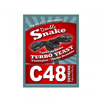 Турбо дрожжи Double Snake C48 (130 гр.)