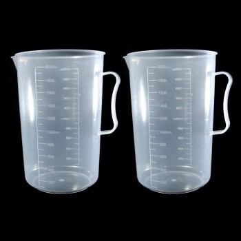 Мерный стакан пластиковый, 2 литра (2 шт.)