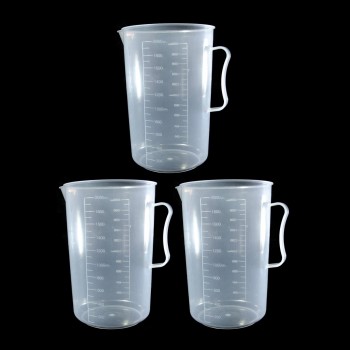 Мерный стакан пластиковый, 2 литра (3 шт.)