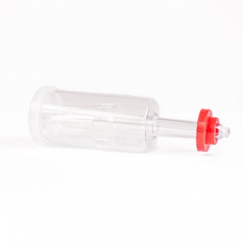 Гидрозатвор для брожения трёхкамерный «бочка», с уплотнительной резинкой