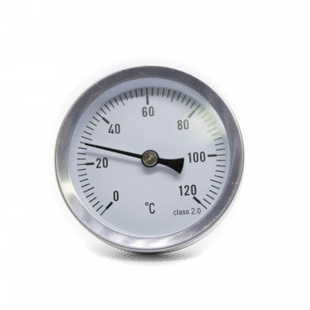 Термометр биметаллический для перегонного куба с погружной гильзой